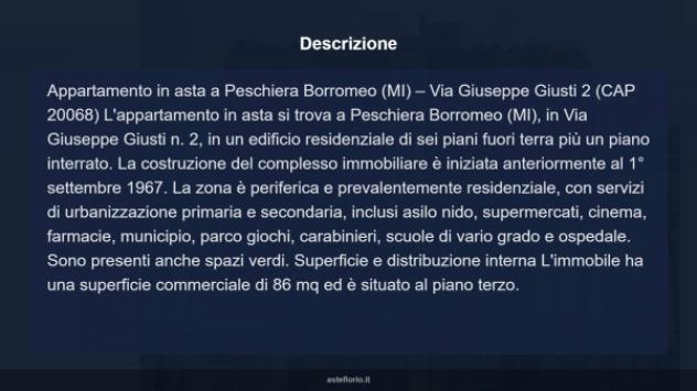 Immobile in asta di 86 m² in vendita a Peschiera Borromeo - Foto 12