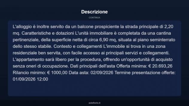 Immobile in asta di 87 m² in vendita a Taranto - Foto 4