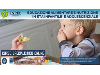 Corso in Educazione Alimentare e Nutrizione