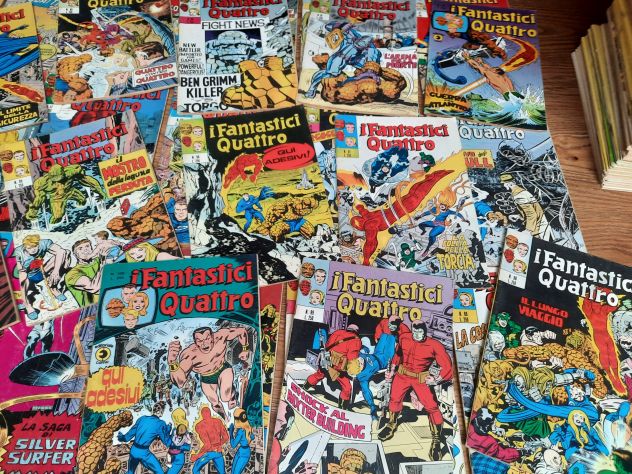 Fumetti FANTASTICI QUATTRO editoriale Corno primi anni 70 - Foto 6
