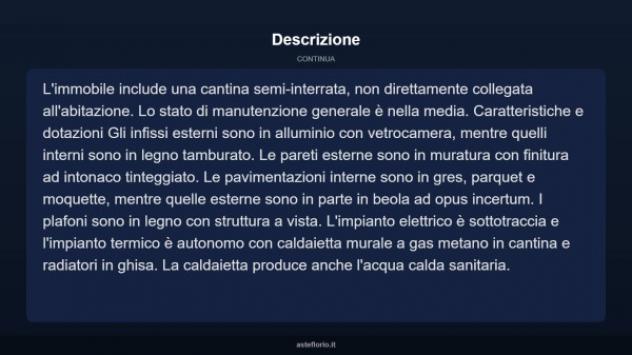Immobile in asta di 135 m² con più di 5 locali in vendita a Blessagno - Foto 12
