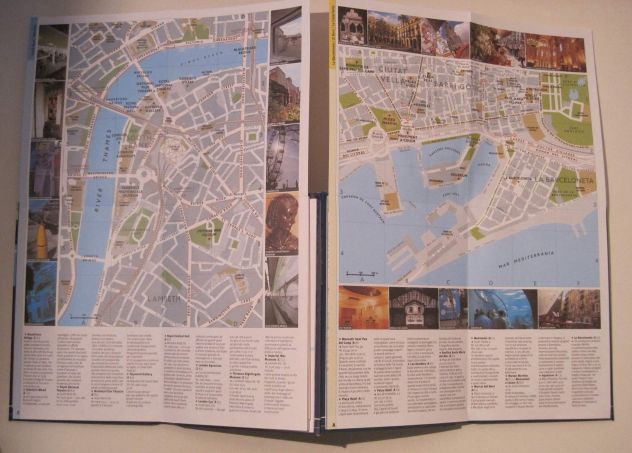2 guide turistiche, Londra e Barcellona, Cartoville, Touring Editore - Foto 2