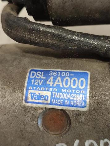 MOTORINO D' AVVIAMENTO KIA Sorento 1° Serie 36100-4A000 D4CB diesel 2497 (0206) - Foto 2