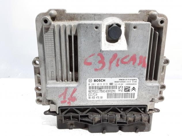 CENTRALINA MOTORE CITROEN C3 Picasso 9805947680 Diesel (08)