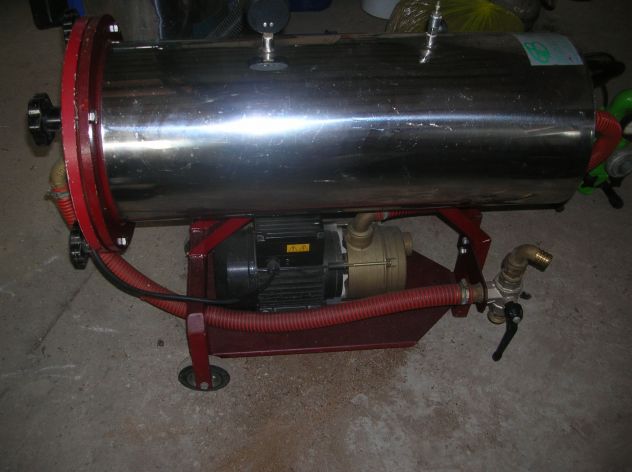 Filtro per vino a sacco GB DIVISIONE ENOLOGICA volt 220 monofase - Foto 2