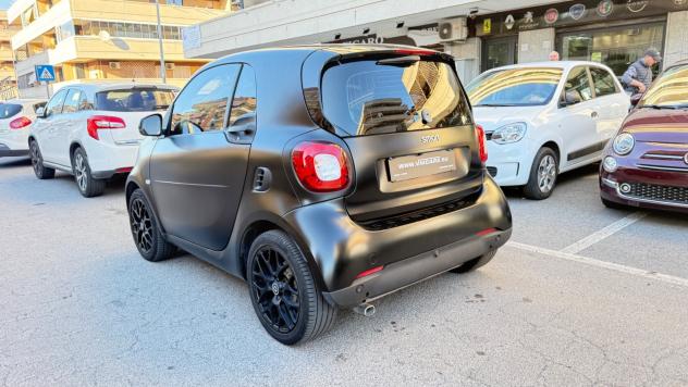 Smart ForTwo 90 0.9 Turbo twinamic Prime LED NAVI KAMERA CERCHI 16 PDC BLUETOOTH BRACCIOLO NERO OPACO - Foto 4