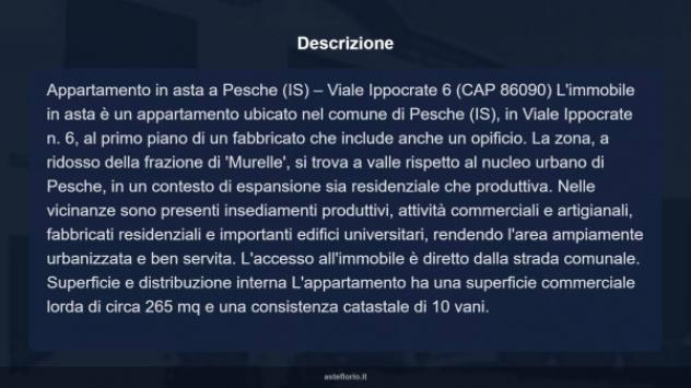 Immobile in asta di 265 m² con più di 5 locali in vendita a Pesche - Foto 11