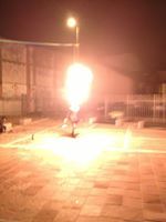 trampolieri giocolieri spettacolo fuoco artisti da strada 3478497587