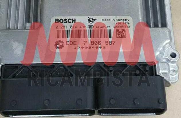 0281014436 BMW 325d centralina motore Bosch - Foto 2