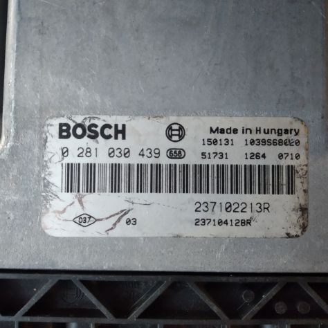 ENTRALINA MOTORE DACIA 1.5 DCI BOSCH 0 281 030 439, 0281030439, 237102213R 0281 - Foto 3