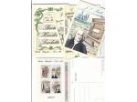Anno Europeo della Musica Bach 1985 erinnofilo + n. 4 cartoline con custodia
