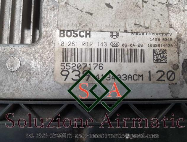 0281012143 55207176 Alfa 159 1.9 centralina motore Bosch - Foto 2