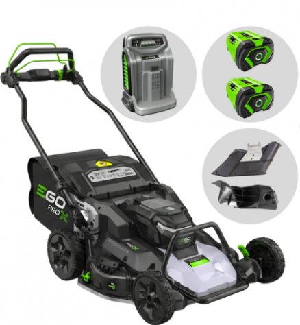 EGO LMX 7600 SP - Tagliaerba semovente a batteria - 2x 56V/12Ah - Taglio 76 cm