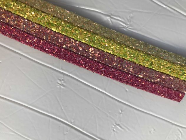 Fettuccia glitterato per Artigianato - Foto 4