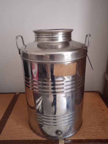 fusto inox per olio da 50 litri - Foto 2