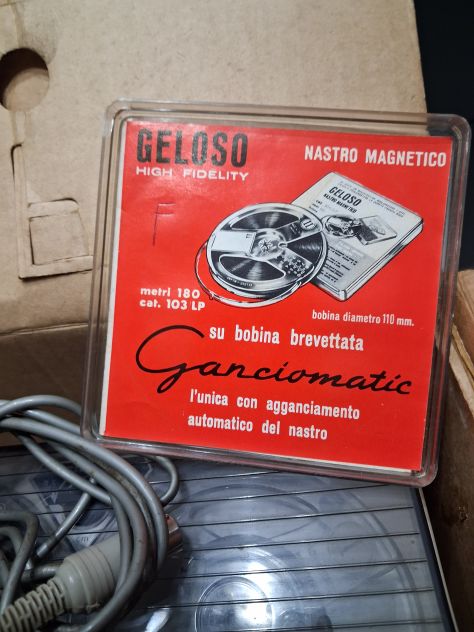 Registratore a nastro anni 60 - Foto 2