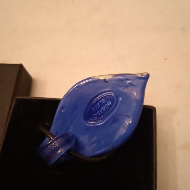 Pendente Murano Glass Murrina in vetro e oro