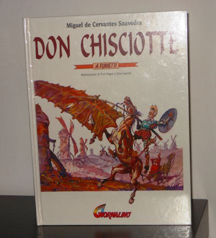 DON CHISCIOTTE, Miguel de Cervantes Saavedra, Ed. Giornalino 1994. - Foto 9