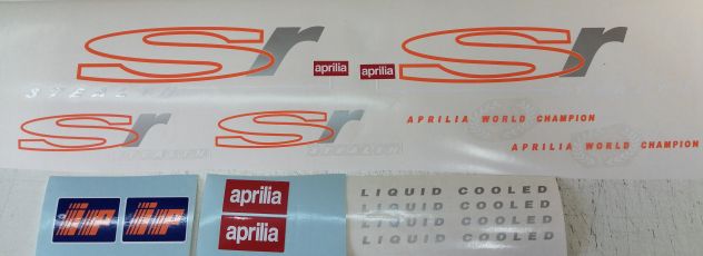 Kit di adesivi aprilia sr stealth world champion - Foto 2