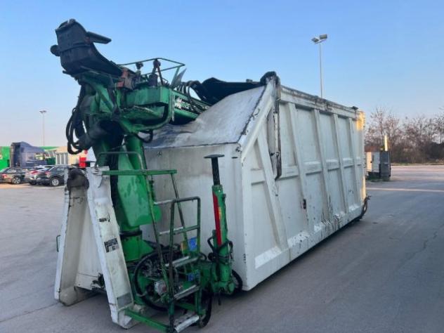 CONTAINER SCARRABILE USATO CON TETTO E GRU rif. 24159553