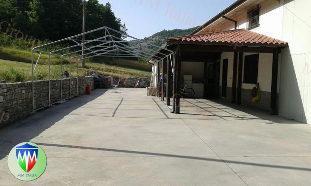 GAZEBO PER FESTE PAESANE A PADOVA 5 X 8 X 2,2 MT LA DUE20 PROFESSIONALI - Foto 4