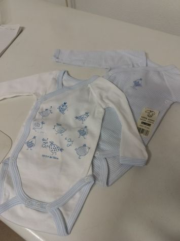 Body neonato Petit Bateau 3 mesi