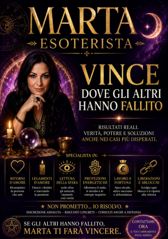 🔮 MARTA ESOTERISTA 🔮 su Profetum.com