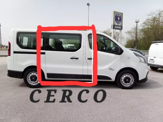 CERCO: Portellone laterale lato passeggero con finestrino per Fiat Talento