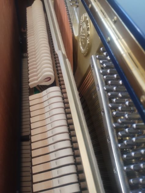 Pianoforte Yamaha P121 blu notte con trasporto e panca inclusi - Foto 6