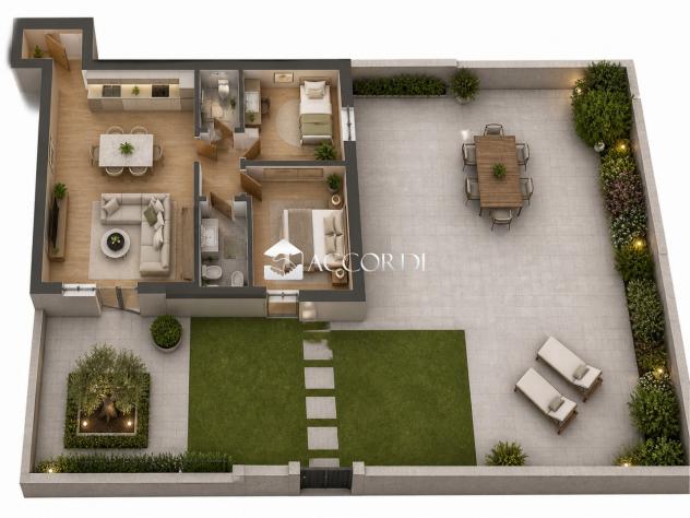 RIF.LLA20 - APPARTAMENTO RISTRUTTURATO CON GIARDINO CENTRO DI ABANO - Foto 17