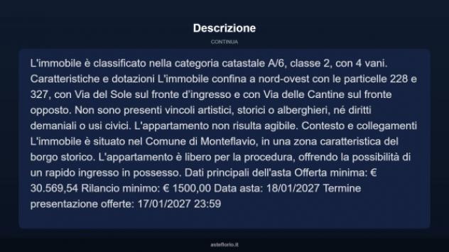 Immobile in asta di 80 m² in vendita a Monteflavio - Foto 9