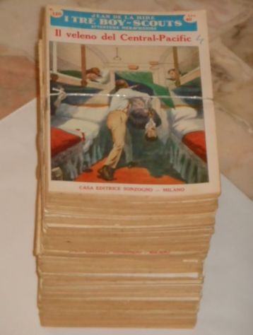 I TRE BOY-SCOUTS,AVVENTURE MERAVIGLIOSE, JEAN DE LA HIRE, n.120 fasc. - Foto 5