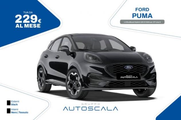 FORD Puma 1.0 EcoBoost Hybrid 125 CV S&S aut. ST-Line X rif. 24105324