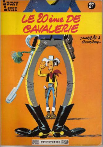 R57 -  LUCKY LUKE La 20ème de cavalerie