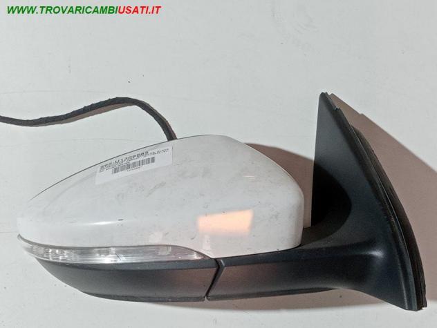 RETROVISORE EST. ELETR. DX BIANCO 6 FILI 999-U1309585 Vetri e Retrovisori  Cristalli  Retrovisori  Retrovisore VOLKSWAGEN - PASSAT - 01-11-2010 - 01-1