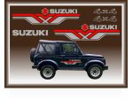 Adesivi SUZUKI per fuoristrada VITARA - SAMURAI - SANTANA - JIMNY