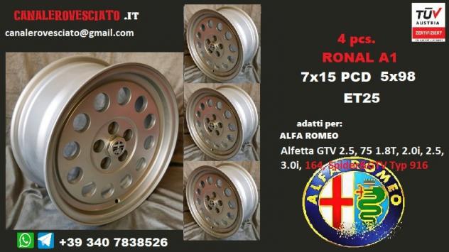 Alfa Romeo 75 ronal a1 7x 15 5x98 et25