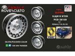 Cerchi ALPINE 13 pollici R4 R5 R6 r7 rodeo renault