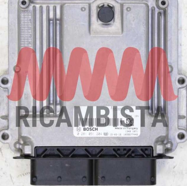55265162 0281031204 Fiat 500X 2.0 centralina motore Bosch - Foto 2