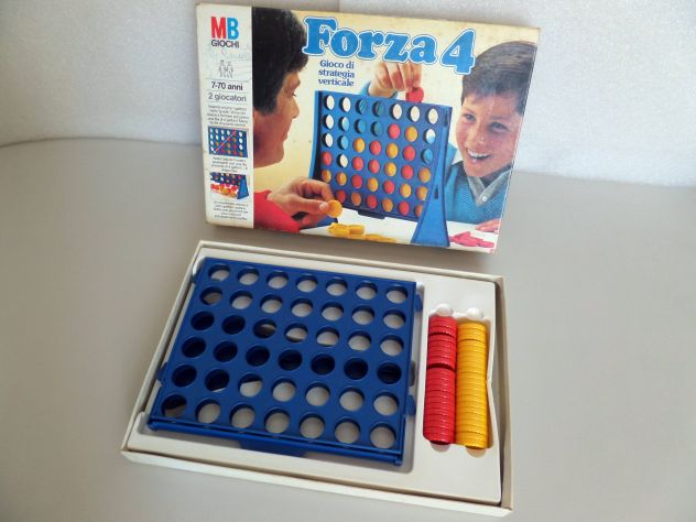 Gioco da tavolo FORZA 4 MB giochi (versione 1984) completo - Foto 2