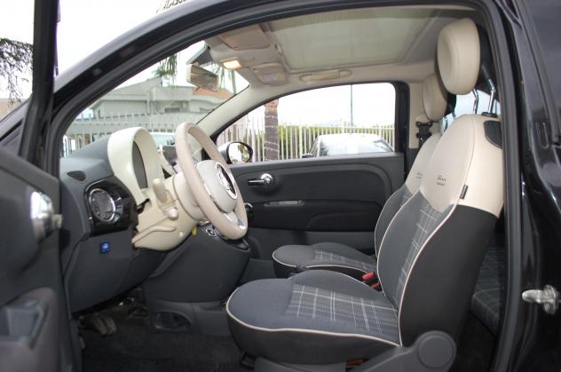 Fiat 500 1.2 Lounge Gpl 69CV Uff italy Navi Lega Tetto - Foto 9
