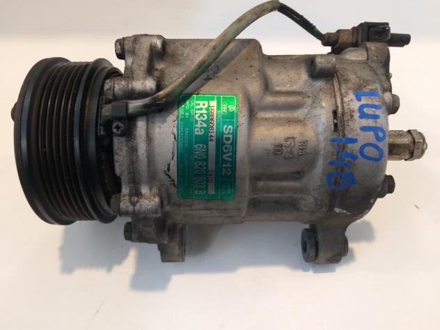 COMPRESSORE A/C VOLKSWAGEN Lupo 1° Serie 6N0820803B benzina 1.4 (9805)