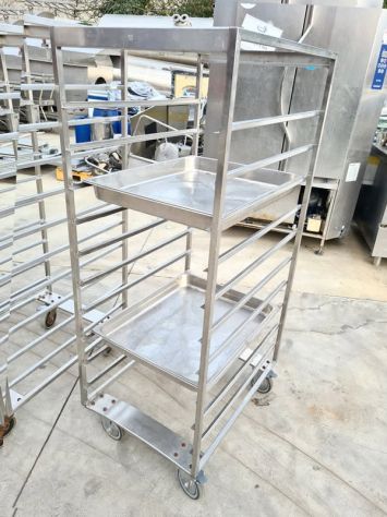 carrelli inox per pasticcerie usati - Foto 3