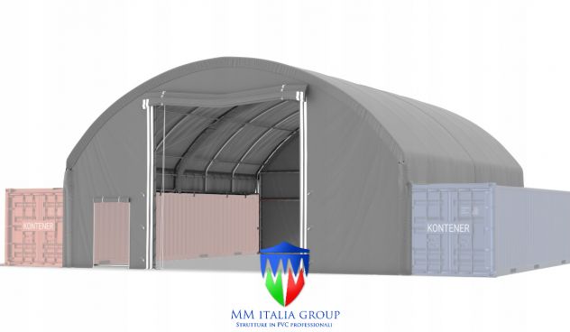 Coperture mobili su Containers 10 x 6 x 6,2 con aperture a fisarmonica - Foto 2