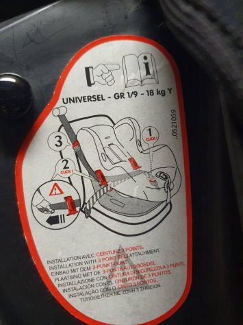 Seggiolino Auto Bebe Confort Iseos Isofix Usato 65€ - Foto 4