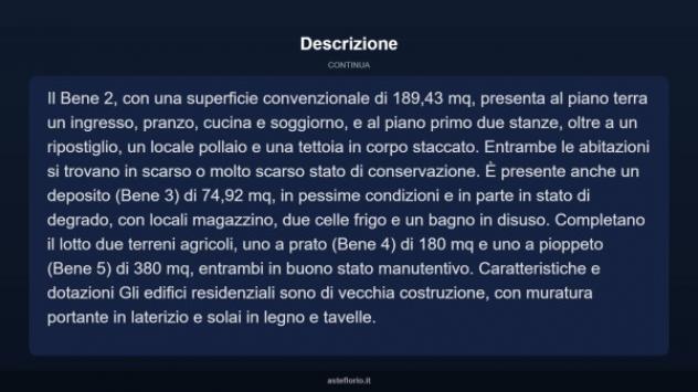 Immobile in asta di 385 m² con più di 5 locali in vendita a Commessaggio - Foto 6