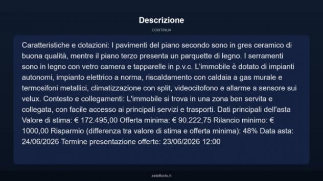 Immobile in asta di 108 m² con più di 5 locali e box auto doppio in vendita a Conselve - Foto 11