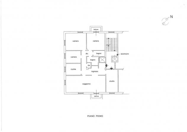 Appartamento in vendita a Siena 165 mq Rif: 1424483