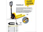 Transpallet manuale  nuovo, portata 2500 kg