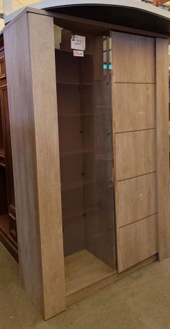 Vetrina Rovere Chiaro Moderna – 25081